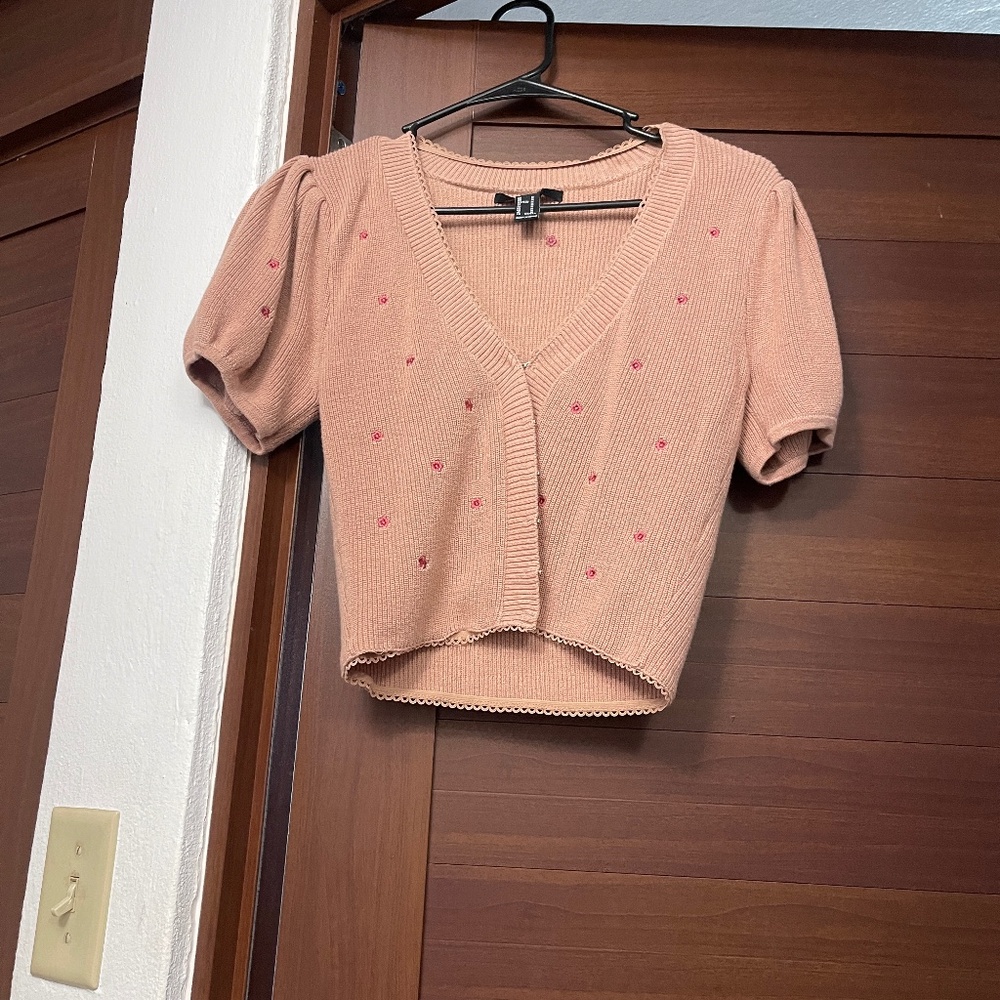 Forever 21 cropped knit top